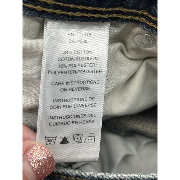 Michael Kors Jeans Mens 32 Blue 100% Cotton Straight Jeans 32 X 30 Casual Preppy - Picture 14 of 15